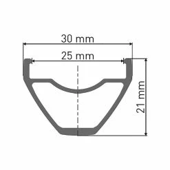 FELGE DT E 512 29 ZOLL 28L