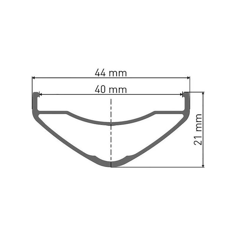 FELGE DT XM 551 27,5 ZOLL 28L 3 FELGE DT XM 551 27,5 ZOLL 28L