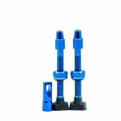 JRC 44mm Aluminium Tubeless Valve Kit Blue