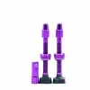 JRC 44mm Aluminium Tubeless Valve Kit Purple