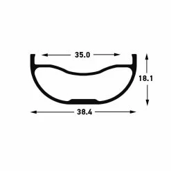 NOTUBES Felge ZTR Baron 27,5" MK3;32 Loch;schwarz -E-Bike Verkaufsgeschäft notubes felge ztr baron 275 mk332 lochschwarz4