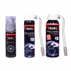 Pannenspray Velox Rennrad/Gravel/MTB Dose 75ml, SV / AV Ventil