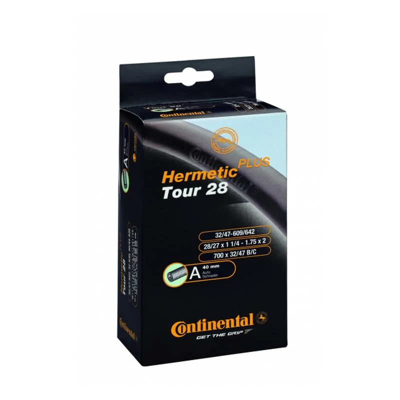 Schlauch Conti Tour 28 Hermetic Plus 28/47-622/635 - 28 DV - Dunlop-Ventil 40mm 3 Schlauch Conti Tour 28 Hermetic Plus 28/47-622/635 - 28 DV - Dunlop-Ventil 40mm