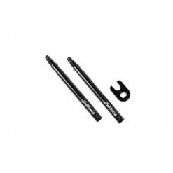 Ventilverlängerung Vittoria Alu 2er-Set Schwarz, SV Ventil, 60mm