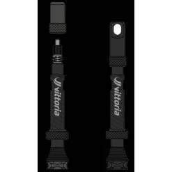 Vittoria Multiway Tubeless-Ventil 100mm Schwarz Alu, SV, 2er Set