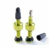 Yuniper Aluminium Tubeless Ventil 1 Stück Grün Hell 50mm -E-Bike Verkaufsgeschäft yuniper aluminium tubeless ventil 1 stueck gruen hell 50mm