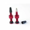 Yuniper Aluminium Tubeless Ventil 1 Stück Rot 50mm